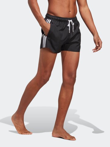 ADIDAS SPORTSWEAR Athletic Swim Trunks 'Clx' in Black