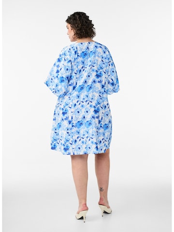 Zizzi Kleid 'Vsol' in Blau