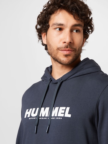 Hummel Sportovní mikina 'Legacy' – modrá