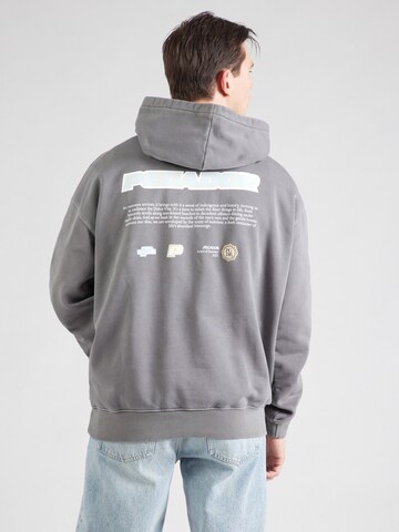 Pegador Sweatshirt 'Sentinal' in Grau: Vorderseite