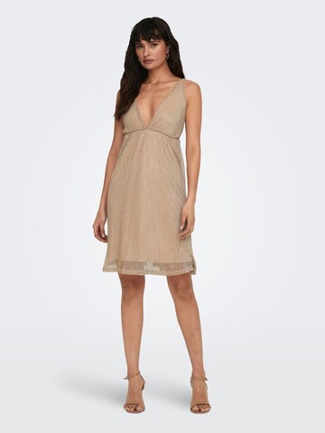 ONLY Kleid 'Tinga' in Beige