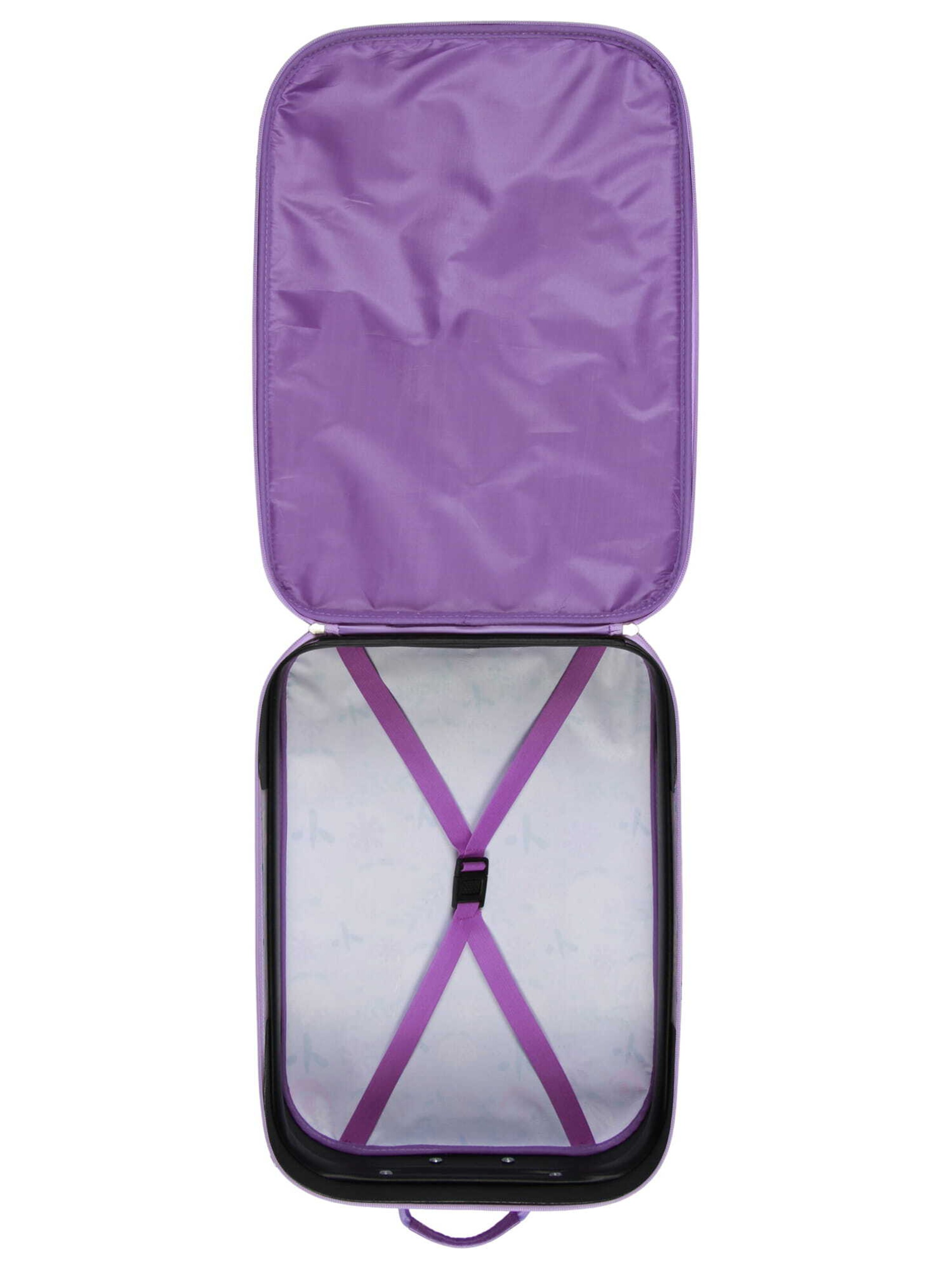 DISNEY Koffer 'Elsa & Anna' in Lila