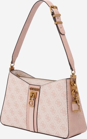 GUESS Schultertasche 'Ginevra' in Pink