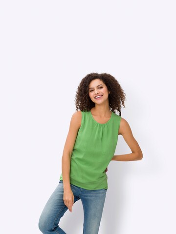 heine Blouse in Groen: voorkant