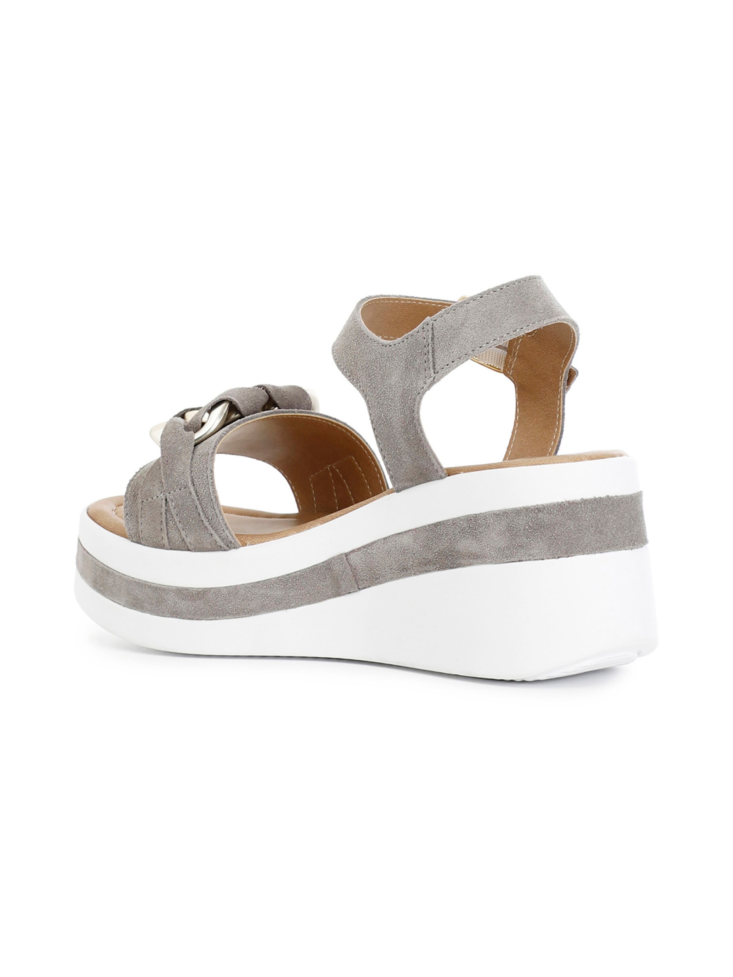 CAFè NOIR Sandaal in Grijs