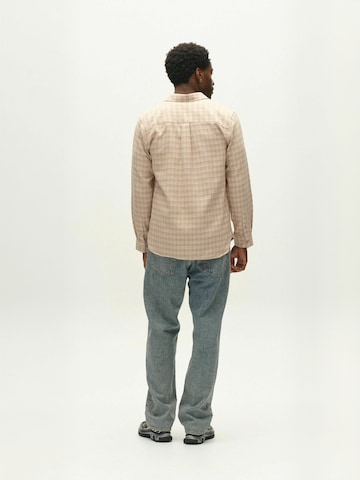 GABBA Comfort Fit Shirt ' sven ' in Beige
