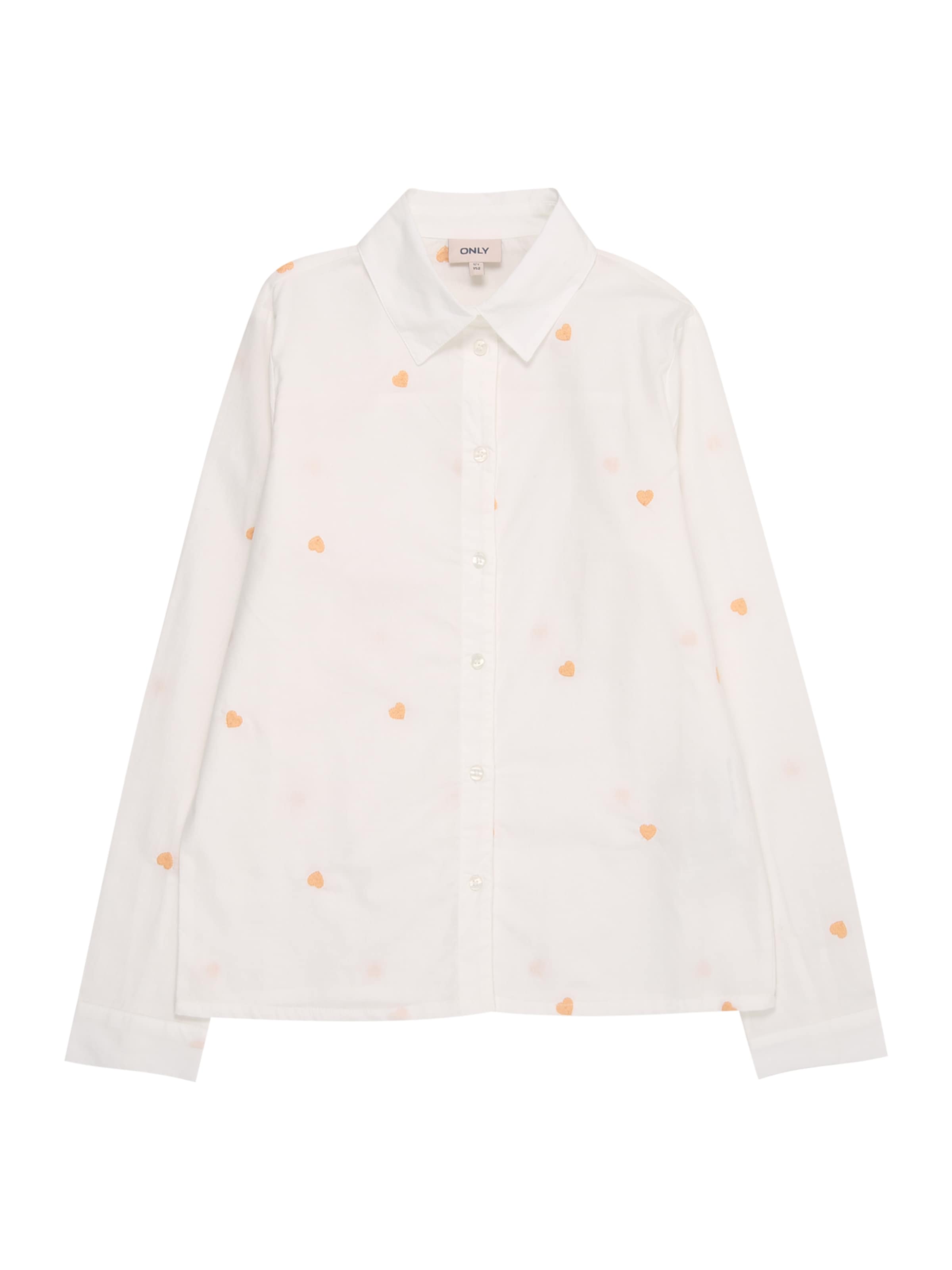 Camicia da donna 'KOGLINA GRACE' di ONLY GIRLS in bianco: frontale