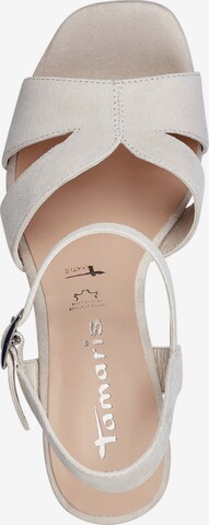 TAMARIS Sandalen met riem in Beige