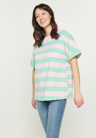 usha BLUE LABEL Shirt in Roze: voorkant