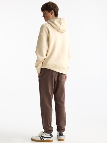 Effilé Pantalon Pull&Bear en marron