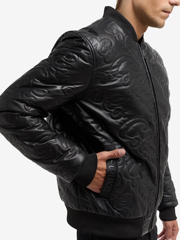 Carlo Colucci Winter Jacket 'Deco' in Black