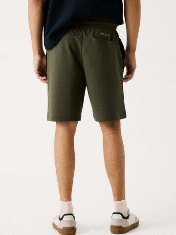 Red Bull Racing x Pepe Jeans Regular Trousers 'Essential' in Green