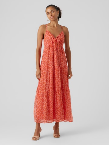 VERO MODA Summer Dress 'SMILLA' in Red: front