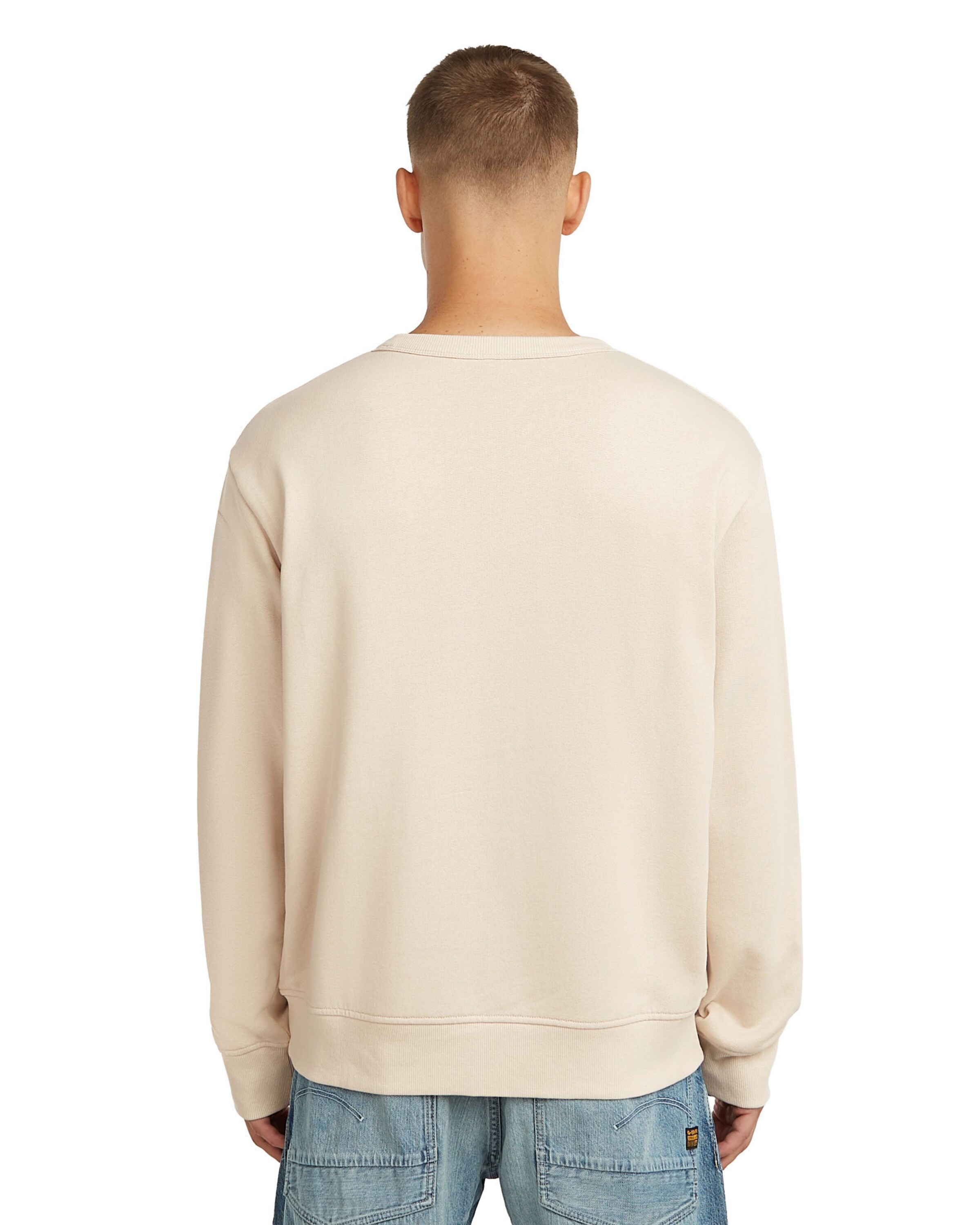 G-STAR Sportsweatshirt '90s Logo Sweater' in Wit