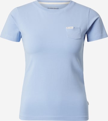 GUESS JEANS T-Shirt in Blau: Vorderseite