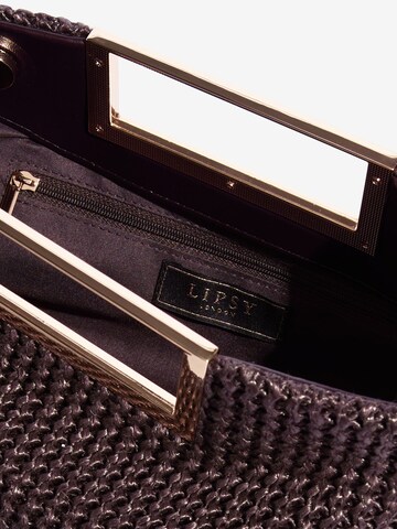 LipsyPismo torbica 'Raffia' - smeđa boja