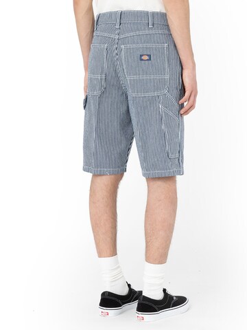 DICKIES Regular Broek 'Hickory' in Blauw