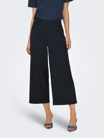 ONLY Wide Leg Hose 'DAMIE' in Blau: predná strana