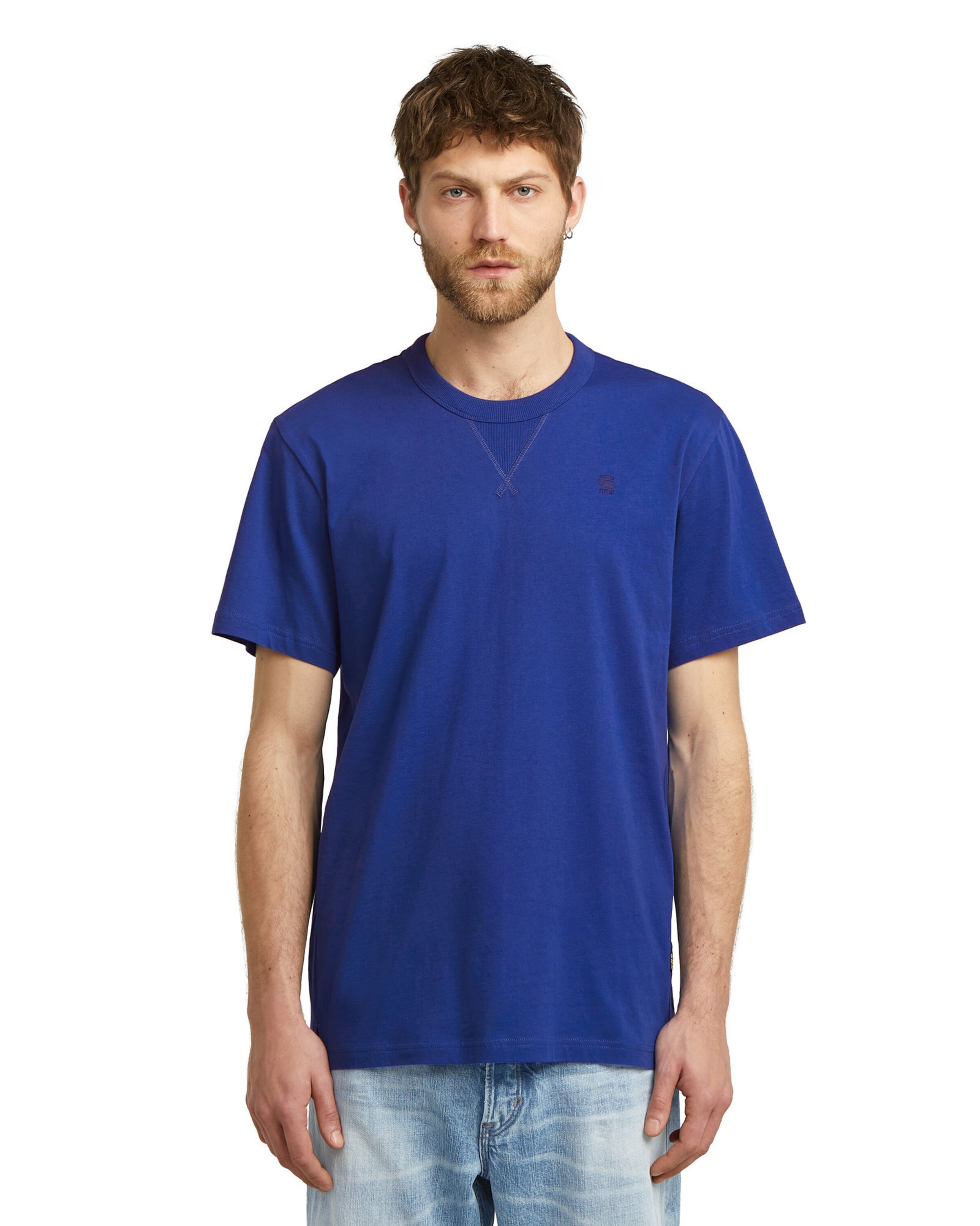 G-STAR Shirt 'Nifous' in Blauw: voorkant