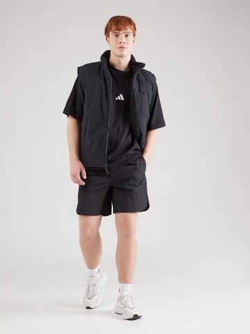 ADIDAS SPORTSWEAR Funkční tričko – černá