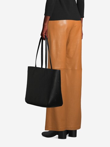 Calvin Klein Jeans Nákupní taška 'SLEEK' – černá