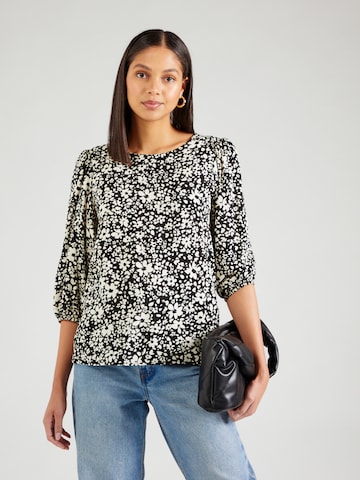 VERO MODA Blouse 'EASY' in Zwart: voorkant