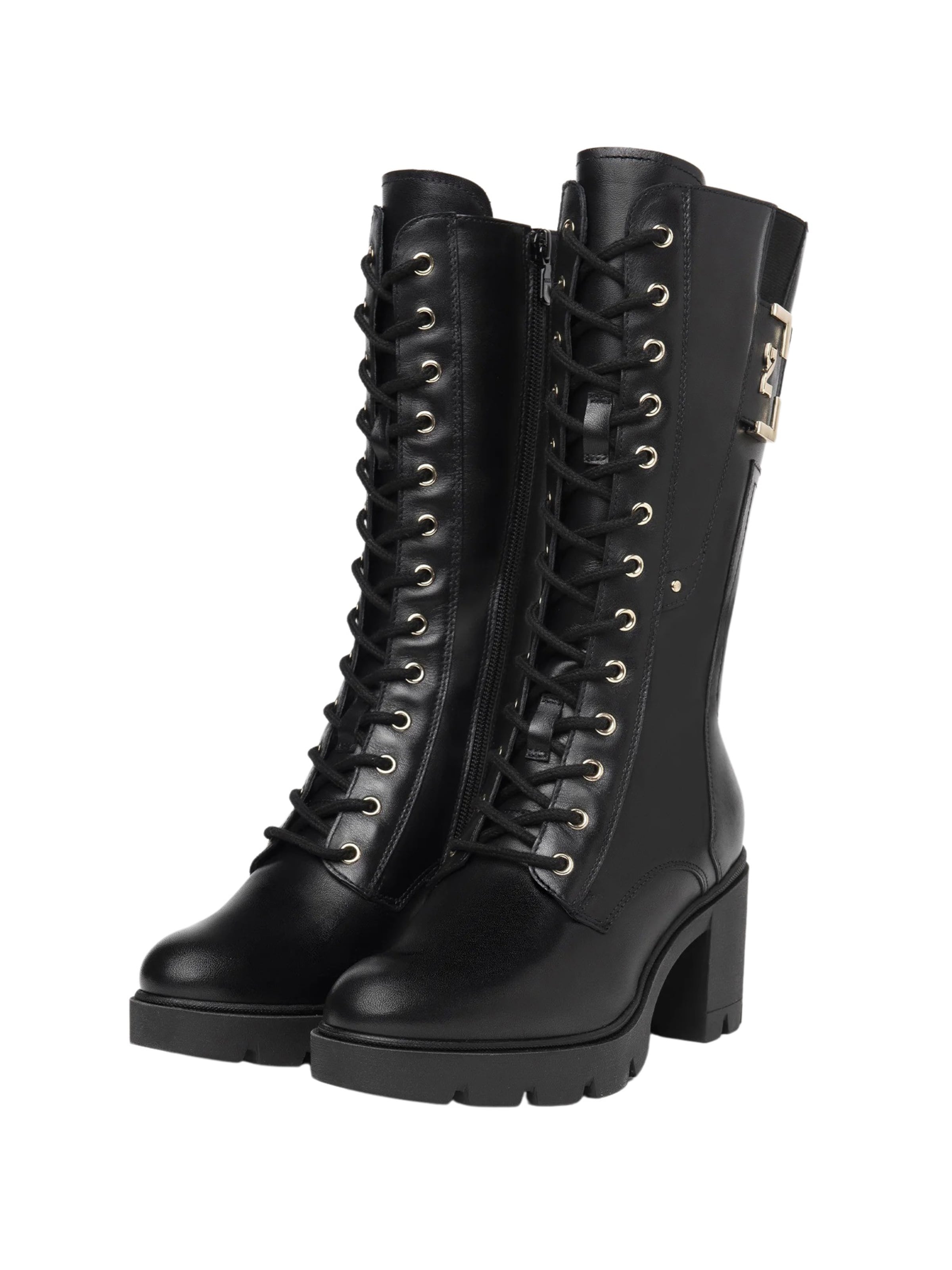 Nero Giardini Snørestøvler i sort