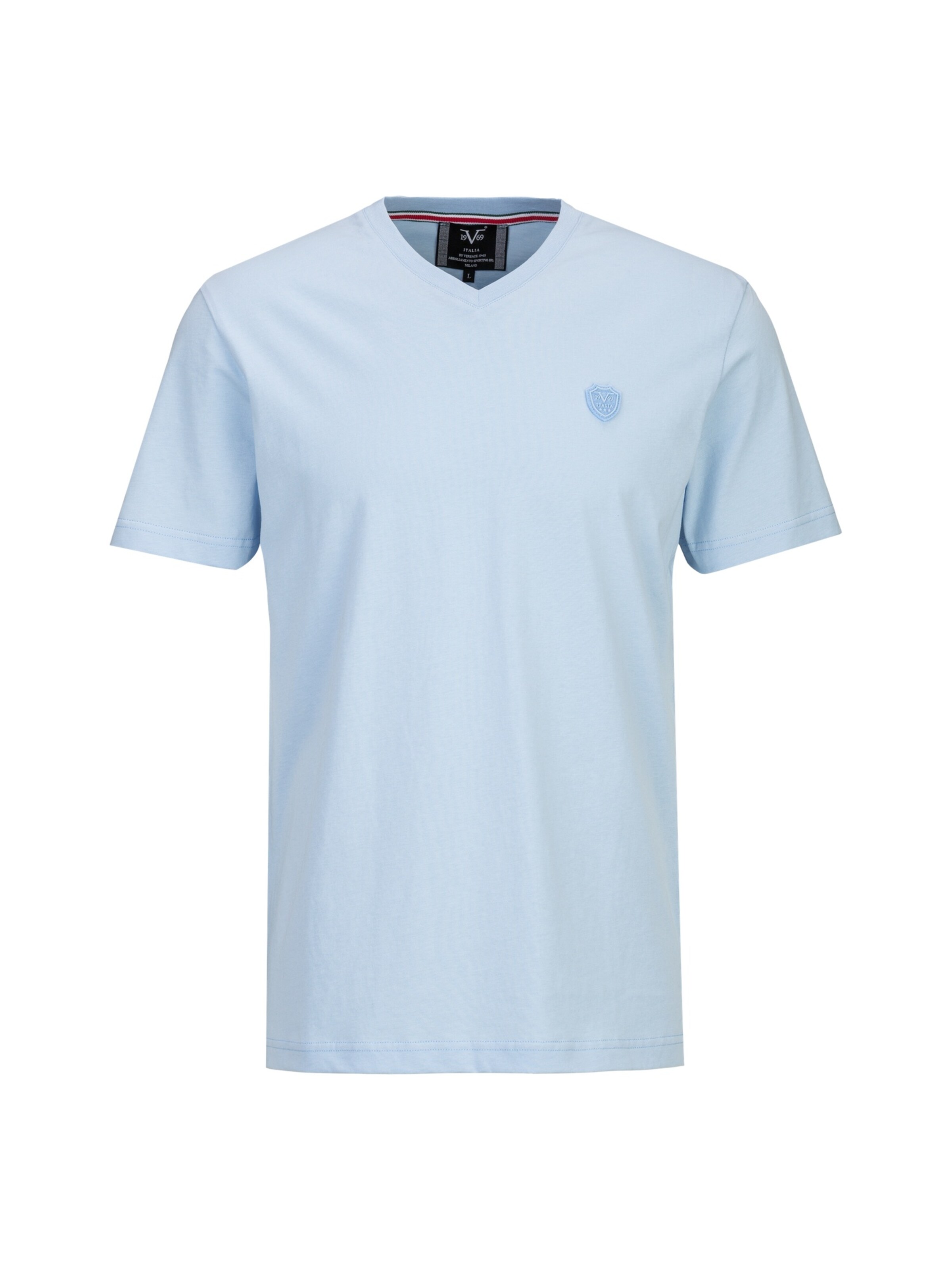 19V69 ITALIA Shirt 'Toni' in Blue: front