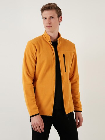 Buratti Fleece jas in Oranje