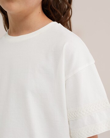 WE Fashion Koszulka w kolorze beżowy