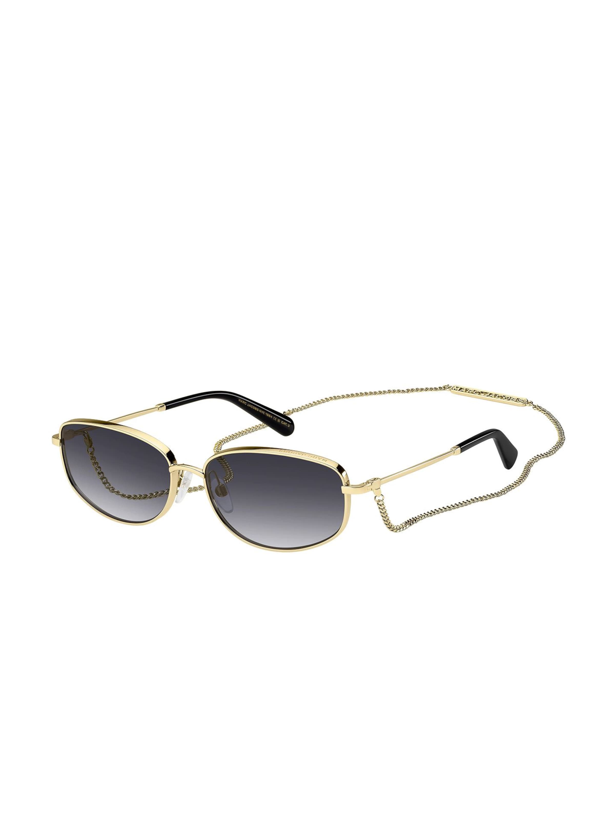 Occhiali da sole di Marc Jacobs in oro: frontale
