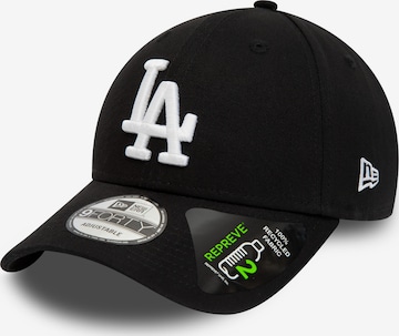 NEW ERA Cap '9FORTY' in Black: front