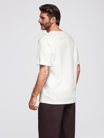 Ombre Shirt in Wit