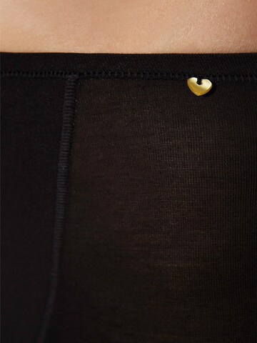 zd ZERO DEFECTS Panty 'Galatea soy fiber short-leg panties' in Schwarz