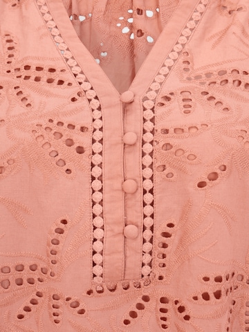 Maison 123 Платье-рубашка в Ярко-розовый