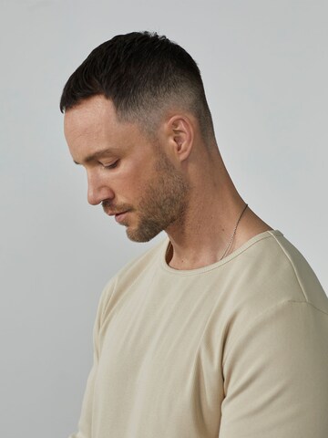 T-Shirt 'Carl' DAN FOX APPAREL en beige