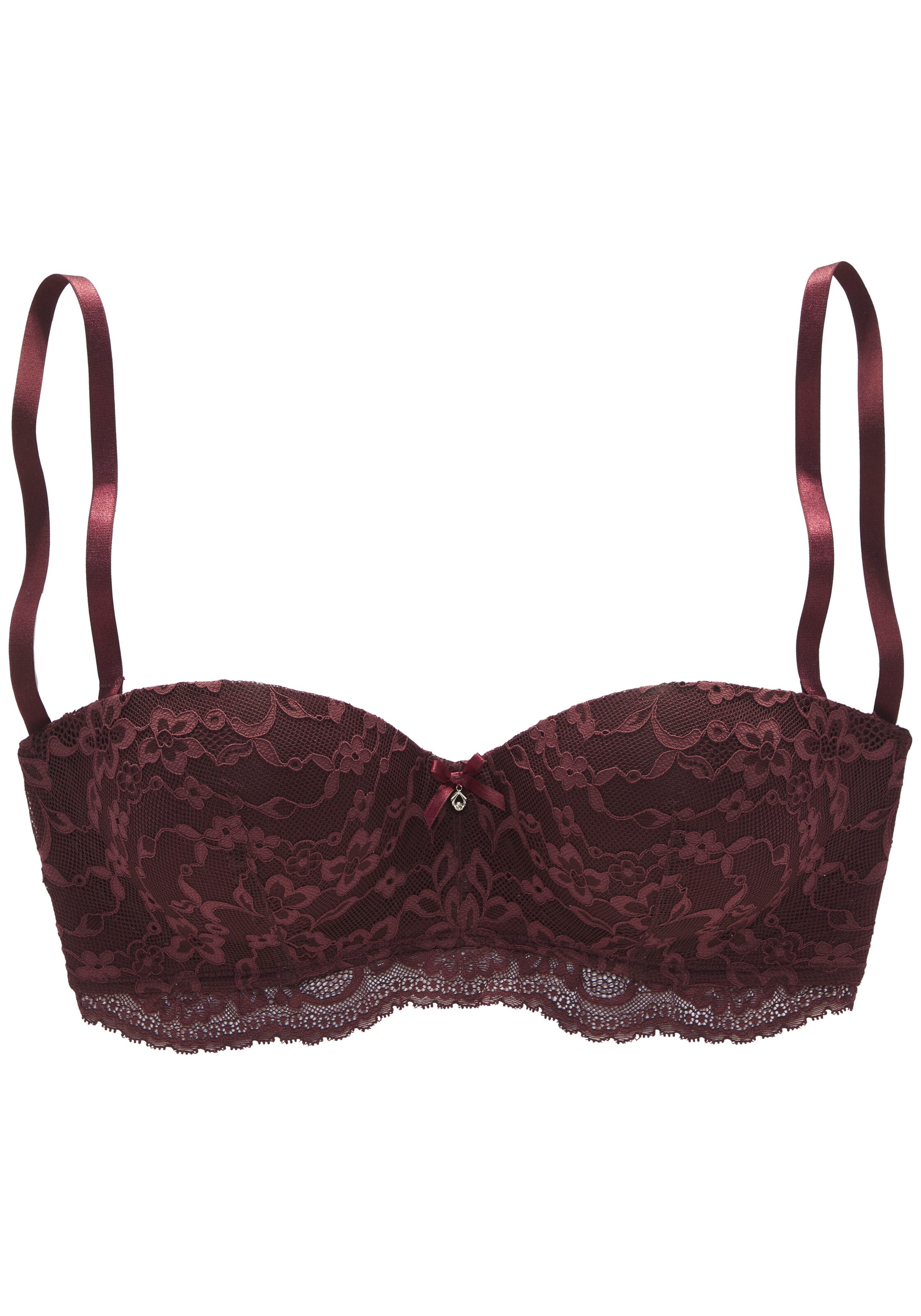 s.Oliver Балконет Бюстгальтер в Красный