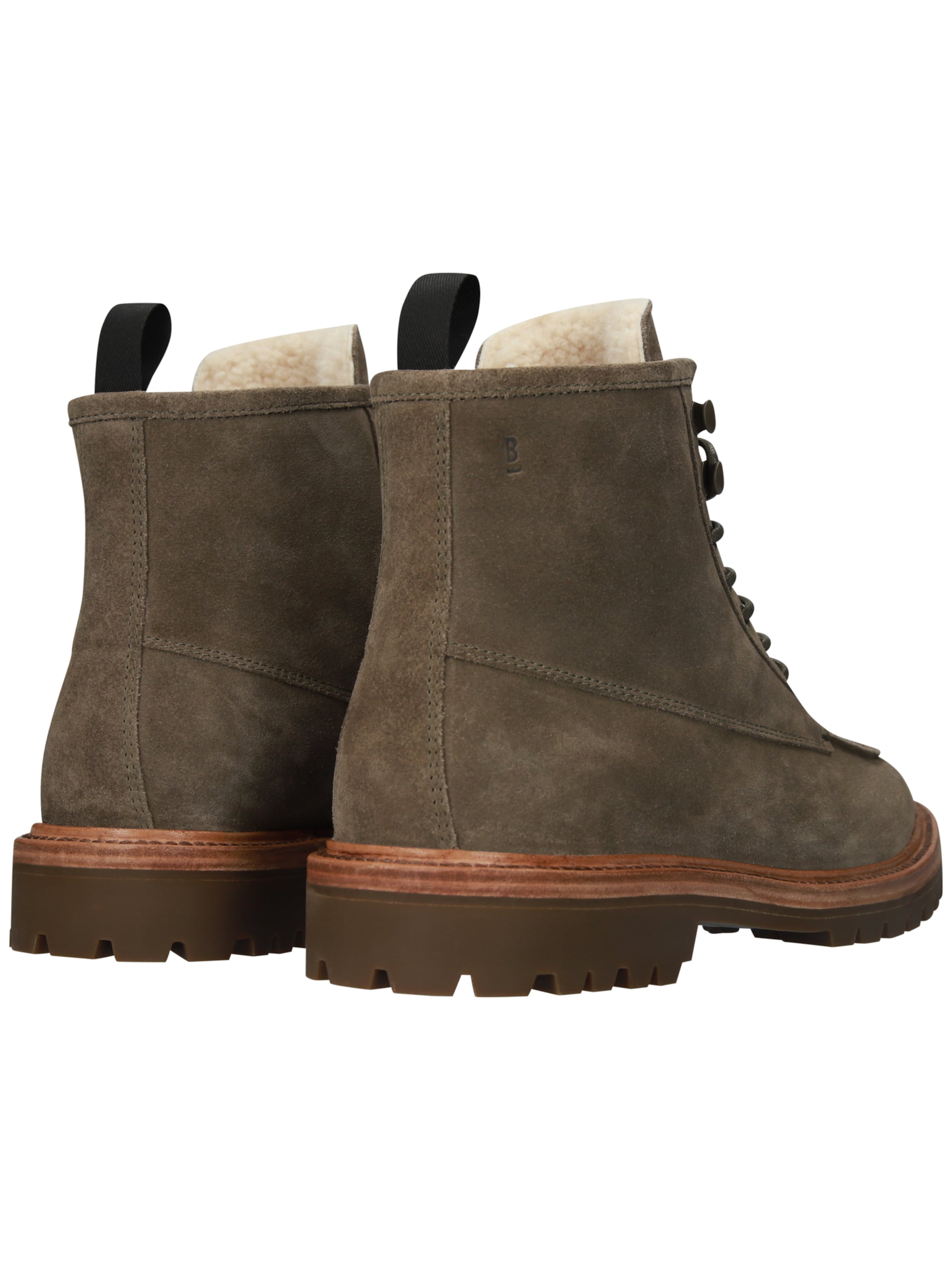 BLACKSTONE - Botas com atacadores 'Gastown Boaz CG164' em verde