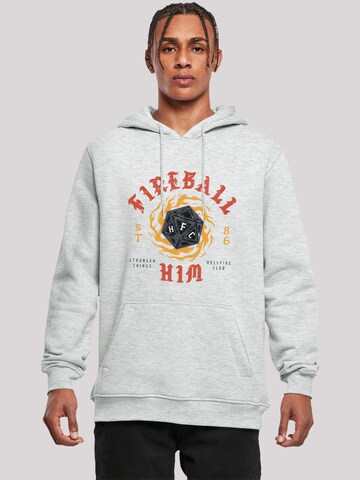 Sweat-shirt F4NT4STIC en gris : devant