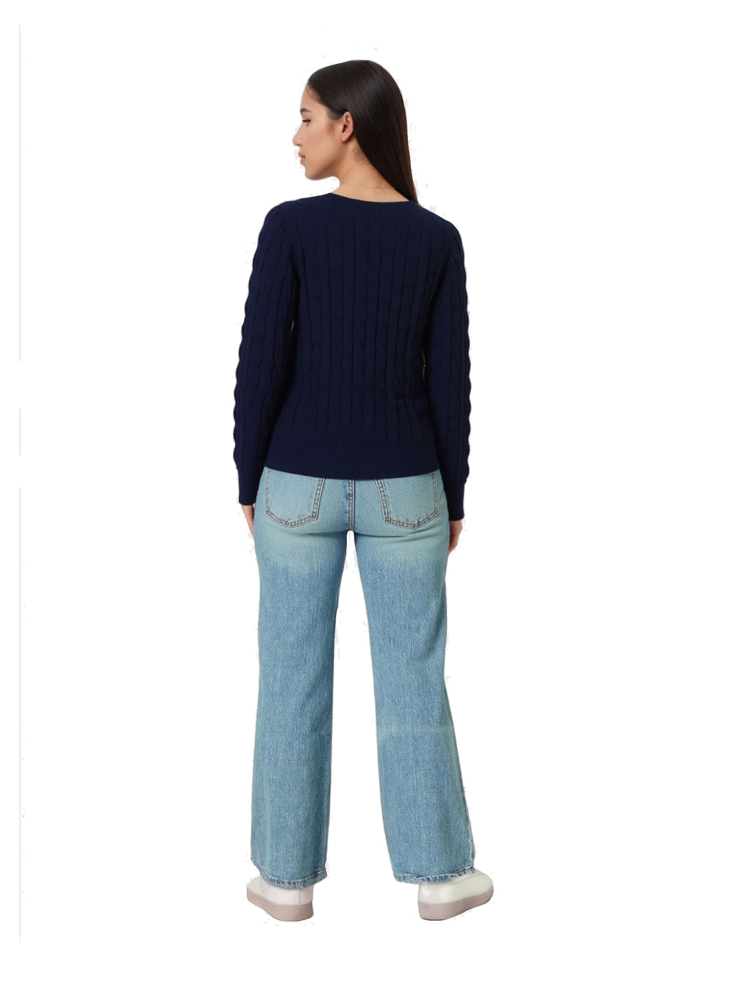 U.S. POLO ASSN. Pullover in Blau