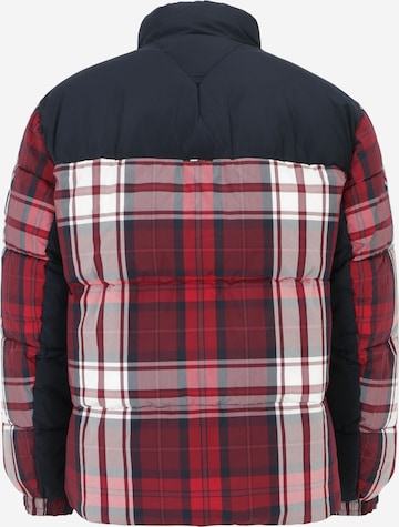 Tommy Hilfiger Big & TallPrijelazna jakna 'New York' - crvena boja