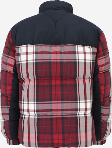 Tommy Hilfiger Big & Tall Between-season jacket 'New York' in Red