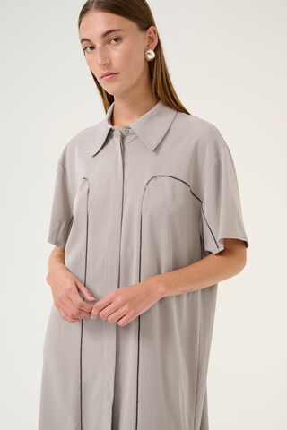 KAREN BY SIMONSEN Shirt dress 'KBUvelia' in Grey