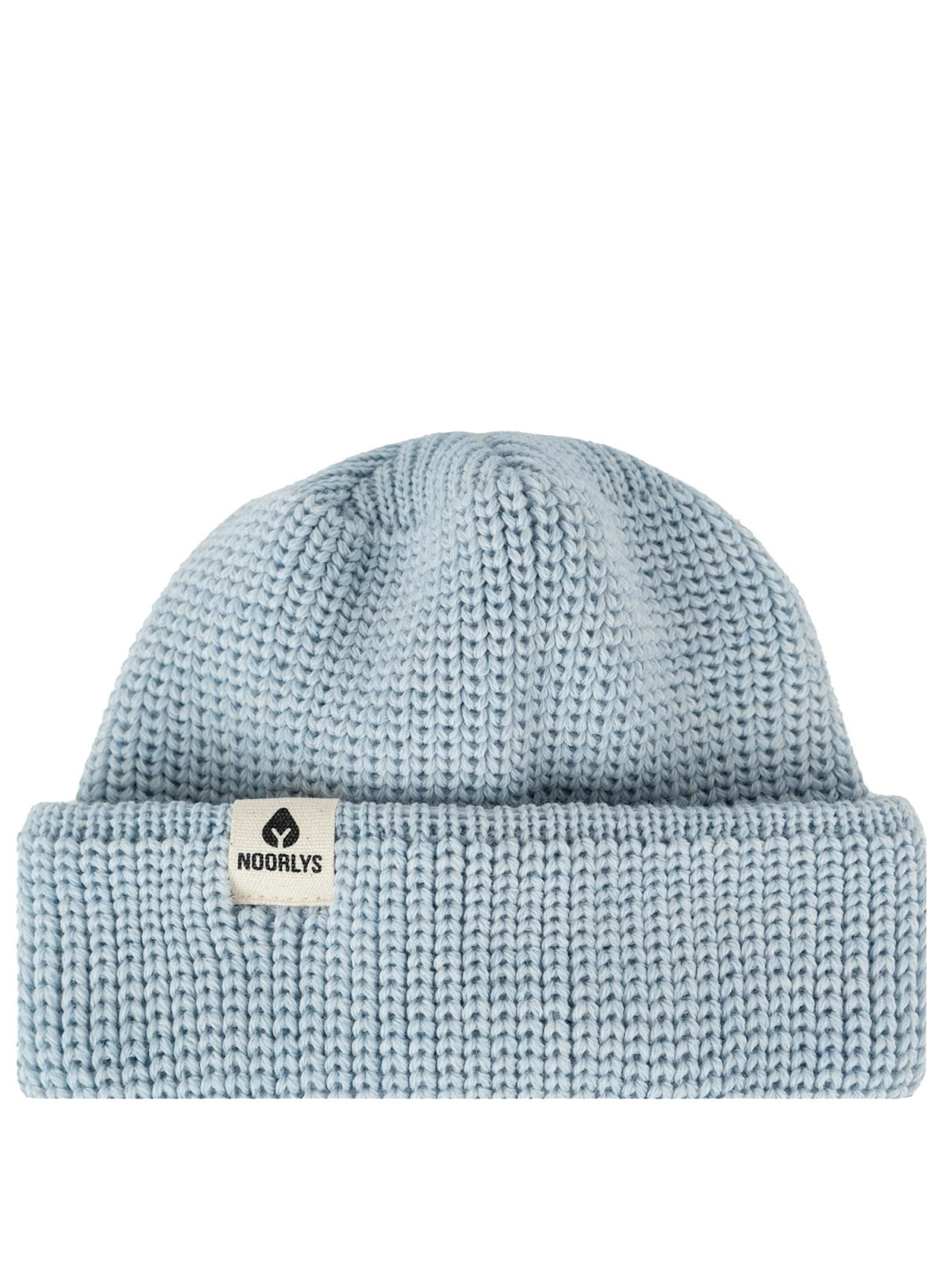 NOORLYS Beanie 'LUAN' in Blue: front