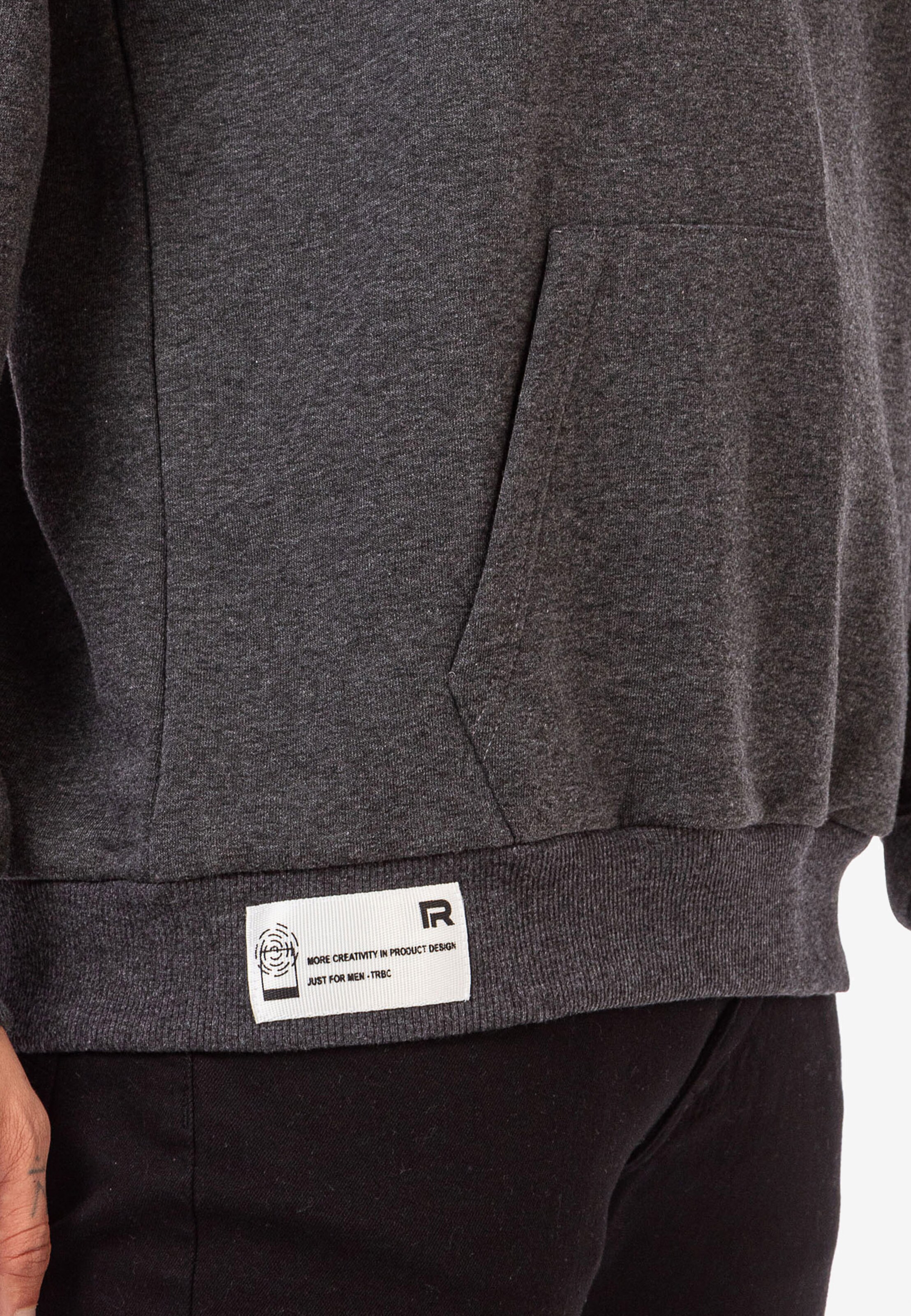 Männer Sweat Redbridge Kapuzensweatshirt 'Guildford' in Dunkelgrau - WK75219 Männer Sweat Redbridge Kapuzensweatshirt 'Guildford' in Dunkelgrau - WK75219