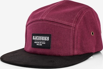 Blackskies Cap 'Port 5-Panel' in Rot: Vorderseite