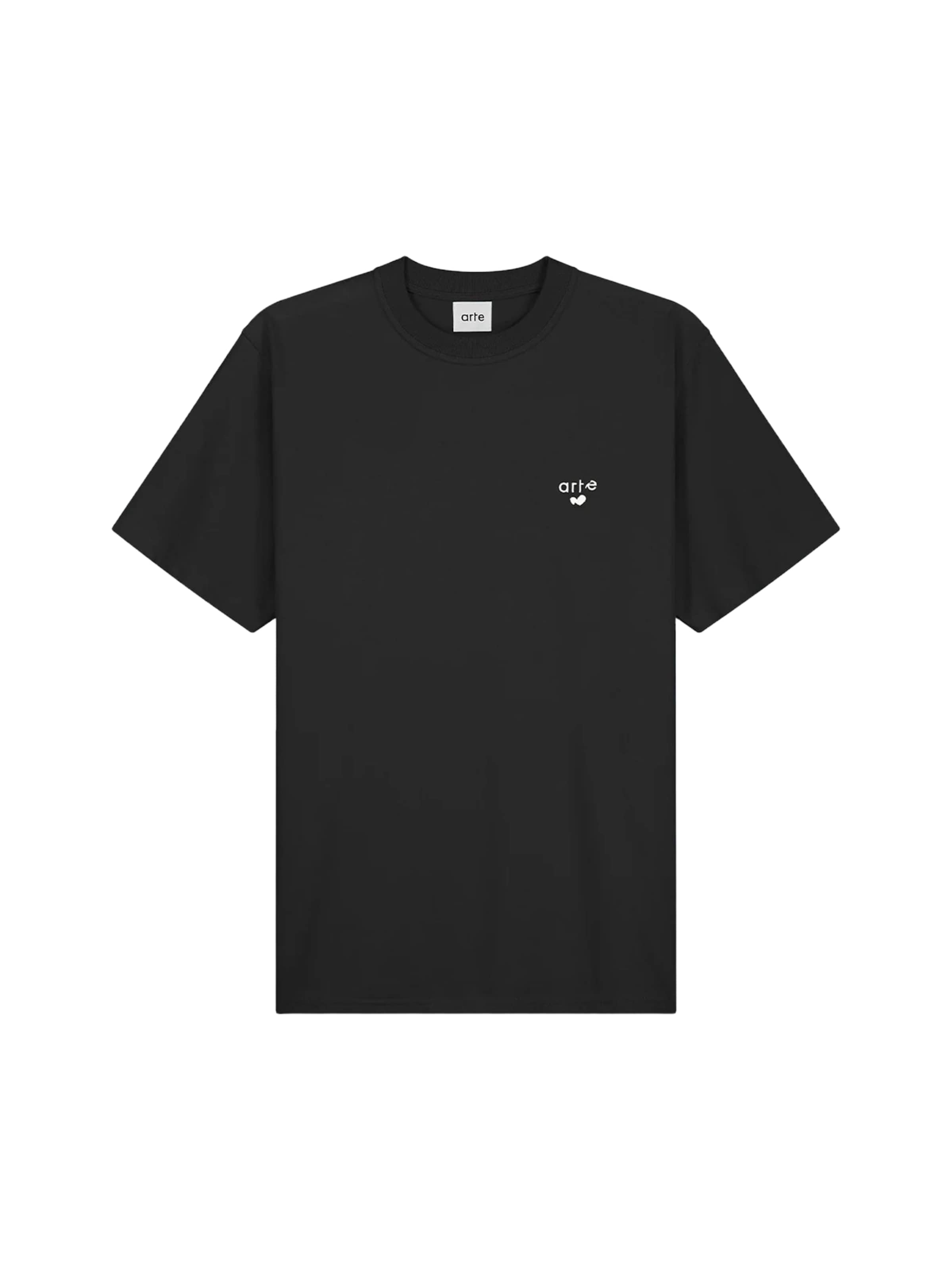 Maglietta di ARTE ANTWERP in nero: frontale