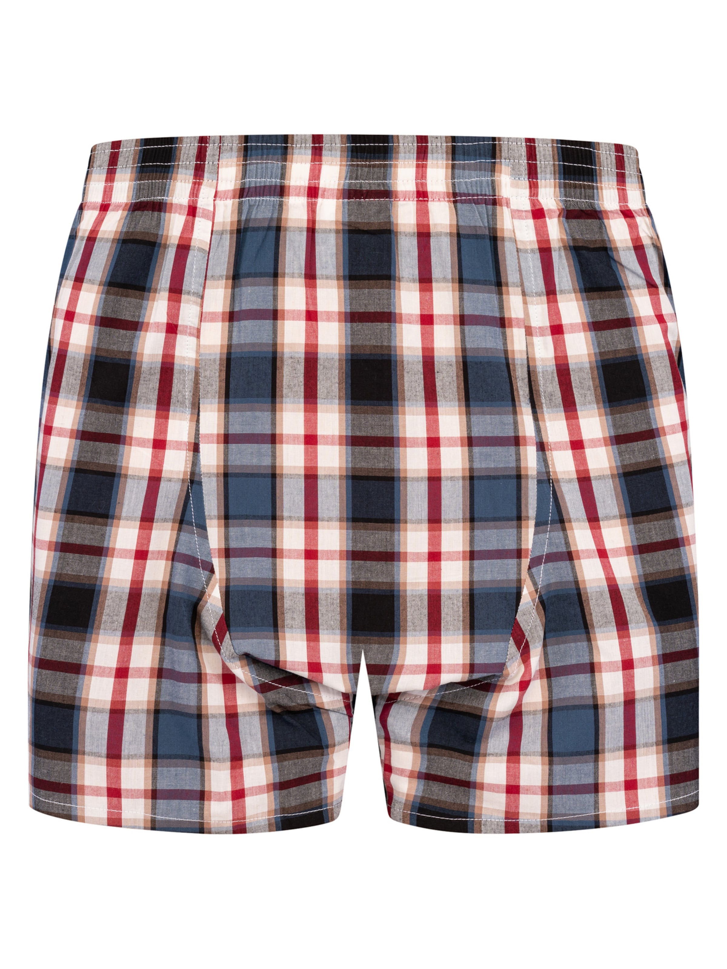 Sugar Pine Boxer ' Mix Karos ' in Blau