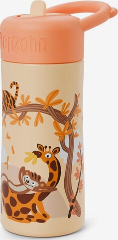 Affenzahn Drinking Bottle 'Trinkflasche Edelstahl Trinkflasche' in Orange: front