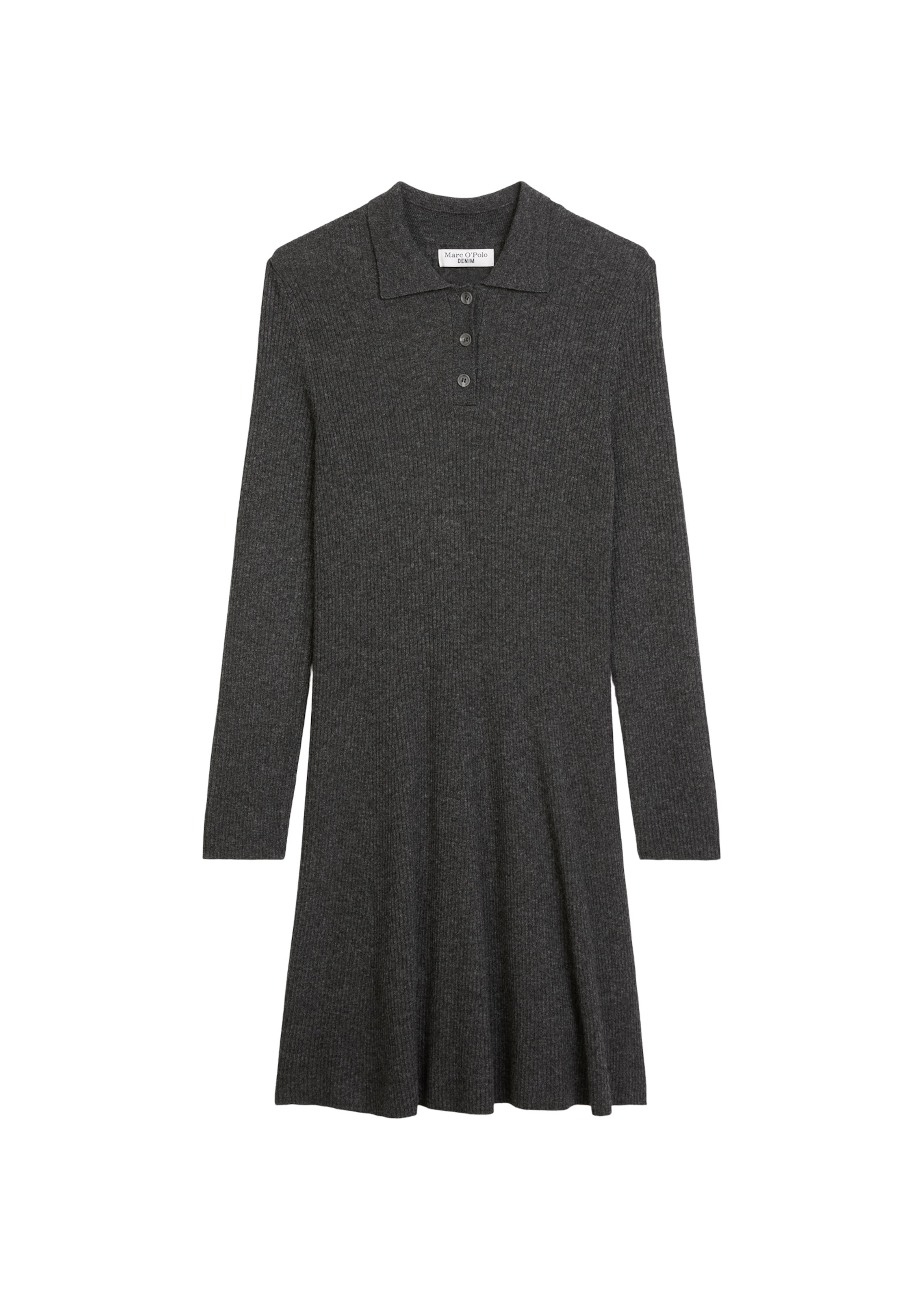 Robes en maille Marc O'Polo DENIM en gris : devant
